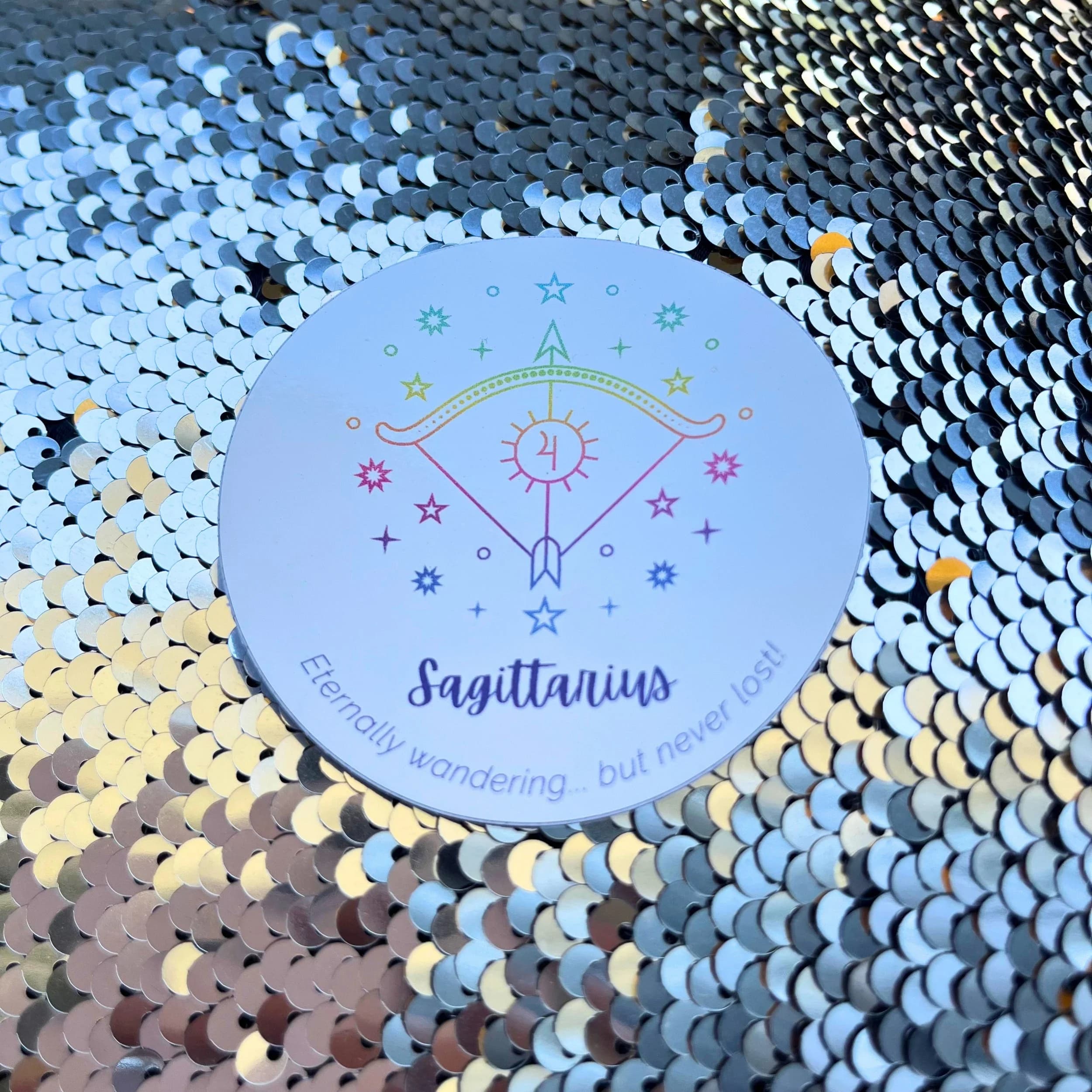 Sagittarius Zodiac Sign Sticker